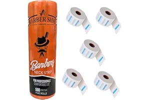 ICAN LONDON ican Barber Side London - Rollo de 5 rollos para cuello, blanco, Talla única