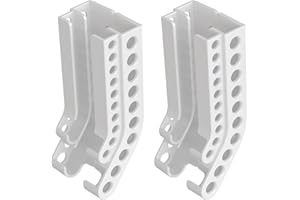 PENLIMLY 2 Stück Batterie Aufbewahrung Wand Organisator, Batteriehalter AA & AAA, Wandmontage Batteriespender Organizer Batterie Behälter, Wandmontierter Aufbewahrung Organizer für 10 AA und 10 AAA Batterien