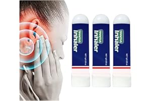 HADAVAKA Inhalador Nasal, Inhaladores Nasales Para El Alivio Instantáneo Del Tinnitus, Para Los Síntomas Del Tinnitus Dificultad Auditiva Del Oído, Ayuda A Detener El Zumbido De Oídos.