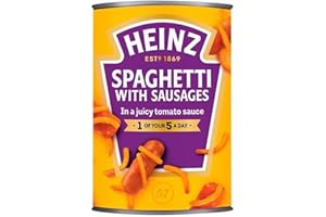 Heinz Spaghetti i kiełbaski puszka 400 g