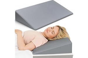 DYNMC You Keilkissen Bett 90 x 45cm - Test SEHR GUT - Oeko TEX Zertifiziert - Reflux Matratzenkeil - Kissen bei Beschwerden im Nacken und Rücken - Erhöhung beim Schnarchen