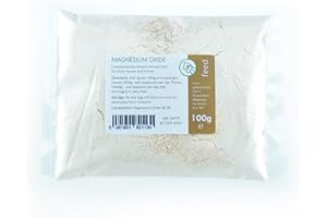 INTRALABS Magnesium Oxide Complementary Animal Feed Supplement 100g - 98.3% Pure