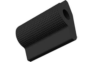 MONSHOP Manchon Caoutchouc Pedale Protege Chaussure Moto, Embout de Protection Selecteur de Vitesse Moto Antidérapant Noir de Largeur 39mm et diametre Interne 8mm