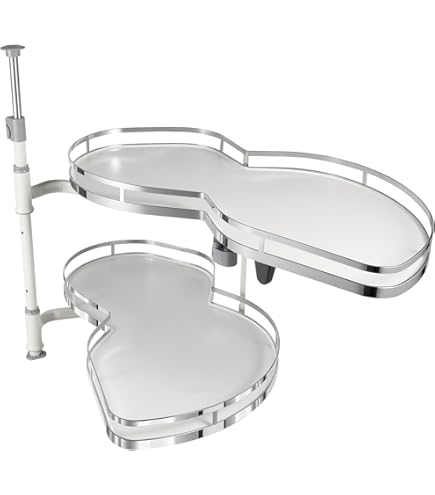 Meccanismo Cestello Angolare Per Cucina | 2 Livelli Estraibili | Chiusura Ammortizzata | Per Ante Sinistre - Foto 8