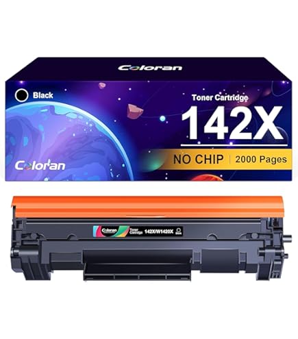 LxTek 142X 142A Toner W1420X W1420A Kompatibel Schwarz für HP 142A