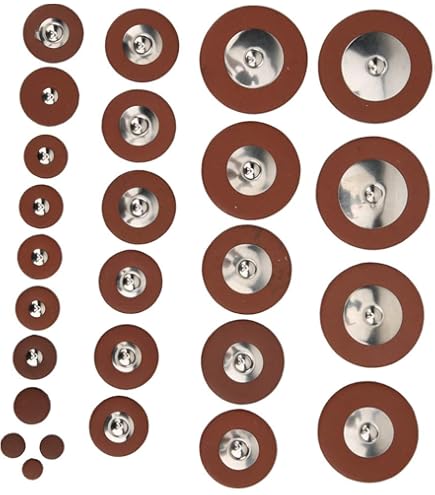Viti Serraggio Collo Sassofono In Ottone - 5 Pezzi Per Sax Alto, Tenore E Soprano