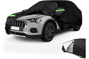 LMYSUFI Housse de voiture d'hiver - Bâche de protection de voiture de qualité supérieure - Imperméable à la poussière - Pour hayon (445 x 180 x 160)