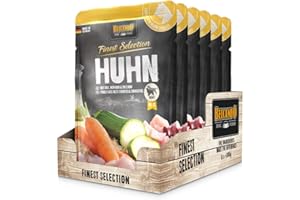 BELCANDO Sachets fraîcheurs [6x300g Poulet avec Riz, Carottes & courgettes] | Nourriture Humide pour Chiens | Nourriture Humide complète en Sachet Individuel