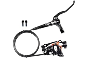 CNCLOL Mountain Bike Hydraulic Disc Brakes,MTB Hydraulic Brakes Front（Right） 800mm/Rear（Left） 1450mm For Bicycle/Road/Gravel/Kids/BMX/Push Bike hydraulic brake.