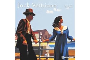 N NEUMANNVERLAGE Jack Vettriano 2025 - Wand-Kalender - Broschüren-Kalender - 30x30-30x60 geöffnet - Kunst-Kalender