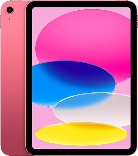 2022 Apple iPad (10.9-inch, Wi-Fi, 64GB) - Pink (Renewed)