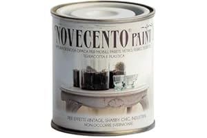 NOVECENTO PAINT - PITTURA TINTA PASTELLO 125ML PERLA