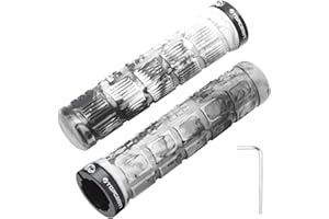 TOPCABIN Bike Grips Double Lock on Locking Bicycle Handlebar Grips Rubber Grips Cycle Bicycle Mountain Bike BMX Floding