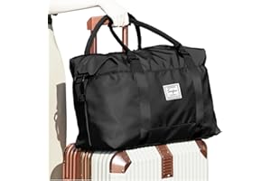 HPLQQ Sac de Voyage Easyjet Bagage Cabine 45x36x20 Femme Sac Weekend Bagages à Main Carry on Travel Bag Sac sous Le siège Résistant à l'eau Sac de Sport Sac de Gym Sacs de Maternité Sac Polochon