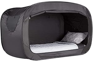 Tente Pop Up Sensorielle WLDOCA pour Adultes et Enfants, Cabane Intérieure avec Tunnel 81"x41"x47"