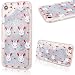 Produktbild GrandEver iPhone 7 Hülle Glitter Glitzer Weiche Silikon Gel TPU Bumper Schutzhülle Dynamisch Liquid Fließen Flüssig Schwimmend Rückschale Klar Handytasche Anti-Kratzer Stoßdämpfung Ultra Slim Rückseite Silicon Backcover für iPhone 7 Soft Case Sparkle Cover Ultradünnen Premium Handyhülle - Hase