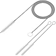 Long Wire Brush sunroof Drain Cleaning Tool for car and Fridge 60-inch X 2/5 inch