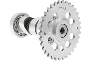 Glixal GY6 125cc 150cc 160cc 180cc High Performance Racing Camshaft for 152QMI 157QMJ Based Engine Scooter Moped ATV Go-Kart (A9)