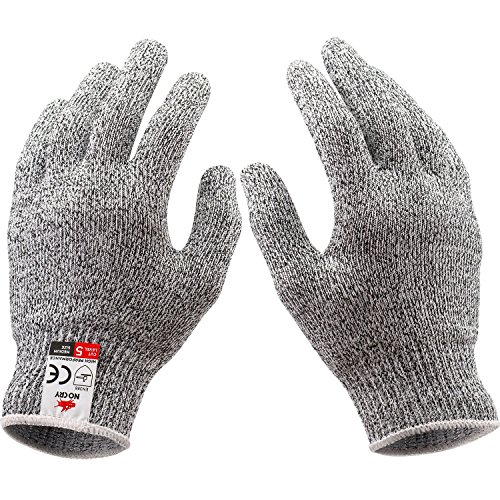 missofsweet Level 5 Hand Schutz Schnittfest Handschuhe Lebensmittelqualität (1 Paar) - 2