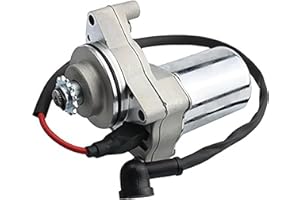 GOOFIT Electric Starter remplacement pour moto ATV Quad Pit Dirt Bike Buggy Go Kart 50cc 70cc 90cc 110cc 125cc VTT Quad Dirt Vélos Go Carts 3 Bolt Top
