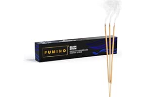 Fumino® Black Noir Fresh Handmade Incense Sticks 14 per Box (15g) Masala Agarbatti Joss Scent Fragrance for Relaxation and Meditation, Home and House Décor