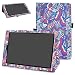 Produktbild Medion Lifetab X10302 / X10301 / X10311 hülle,Mama Mouth Folding Ständer Hülle Case mit Standfunktion für 10.1" Medion Lifetab S10351 / S10352 / X10301 / X10302 / X10311 / MD99666 Android Tablet PC,Mushroom Fantasy