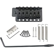 Musiclily Basic Piastra Presa Jack Caricata Per Charra A Forma Di Barca Da 1/4 Di Pollice 6,35 Mm Per Charra Elettrica Stile ST - Foto 10