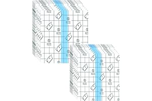 ROTUPAP Tattoo Aftercare Waterproof Bandage - 30pcs Second Skin Healing Protective Bandages Transparent Stretch Antibacterial Wound Dressing Tape,Protective Tattoo Wrap - for Wound Dressing(8*10cm+10*12cm)