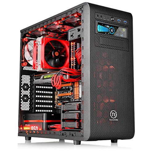 Thermaltake Commander Lüfterkontroller schwarz/blau - 12