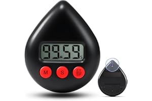 konqkin Digital Kitchen Timer-Countdown Countup Timer-Magnetic Countdown Timer with Large Display-Digital Visual Timer-Kitchen Countdown Timer-Cooking Timer for Baking, Kitchen, Study