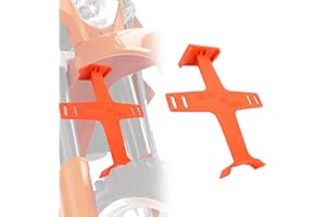 IUVWISN Dirt Bike Front Fork Saver 11.3 Inches Universal Motorcycle Suspension Support Brace Seal Spring Guard Protector Fit for Motocross Enduro Orange