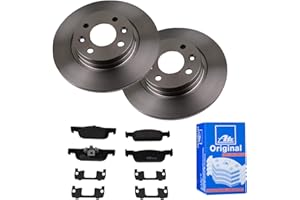 ATE BUNDLE ATE 2 Bremsscheiben Ø259 Voll + Bremsbeläge für Smart Fortwo 453