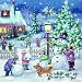 Produktbild Servietten Napkins 33x33cm 20St.Packg. Serviettentechnik Winter im Dorf Snowy Wintar in Village