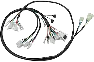 JAVIK Wire Wiring Harness for Honda FourTrax 300 2x4/4x4 TRX300/TRX300FW 1993, OEM# 32100-HC5-970