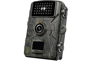 LOGILINK Caméra de Chasse avec Vision Nocturne, déclencheur de Chaleur et de Mouvement, résolution Full HD 1080p (1920 x 1080 (16:9)@30 fps), Protection IP66, Champ de détection Infrarouge Grand Angle de 90°