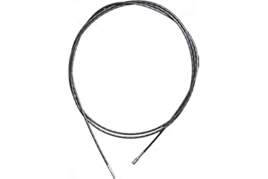 KOVOBLESK Schubstange Zugstange für Schornsteinbürste Ofenrohrbürste Kaminbürste Heizkesselbürste aus Flexdraht/Stahldraht mit PE-Beschichtung 2m in Kaminkehrerqualität