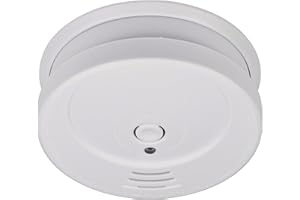 Brennenstuhl Rauchmelder RM C 9010 mit austauschbarer Batterie (geprüft nach EN 14604, durchdringendes Alarmsignal) weiß