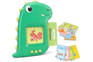 KIZMYEE Mówiące karty błyskowe, zabawki edukacyjne dla małych dzieci w wieku 2, 3, 4, 5, 6 lat, 112 dwustronnych kart pamięci 224 słowa, zabawki edukacyjne dla małych dzieci w wieku 2-6 lat