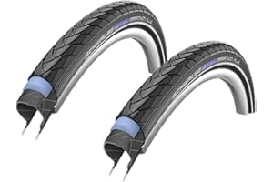Schwalbe Marathon Plus Lot de 2 pneus de vélo Reflex 14 Fils 28 x 1,50 40-622 700 x 38C