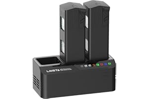 LIMETA Mavic 3 Serie – inteligentna ładowarka 200 W – trójkanałowy równoległy hub do szybkiego ładowania baterii USB – do DJI RC Pro Plus / RC Pro/RC/N1 pilot zdalnego sterowania