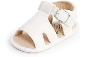 Sehfupoye Toddler Neonati maschi Sandali Scarpe estive in pelle PU Scarpe da primo camminatore Scarpe casual in pelle PU neonato 0-18M