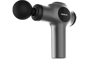 Cecotec Massagepistol med 4 huvuden SkinCare Massage Gun. 99 intensitetsnivåer, lätt och kompakt design, enkel och intuitiv a