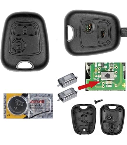 Kit Coque De Télécommande Pour Clé Citroën Saxo Berlingo Picasso - Neuf En Boîte