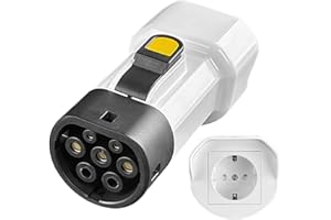 JULIK Adaptador V2l para MG BYD EV 3.5KW 16A 220V Adaptador Vehículo a Carga para MG4 5 ZS Marvel RV Atto3