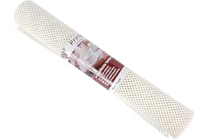 DecoMeister tappetino antiscivolo cucina armadio liner cassetto tappetino auto armadio scaffali può essere tagliato a misura 30x150 cm di spessore bianco latteo