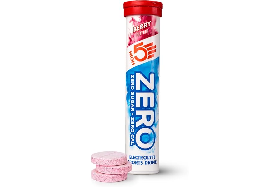 HIGH5 ZERO Electrolyte Tablet - Hydration Tablets Enhanced with Vitamin C - 0 Calories & Sugar Free - Boost Hydration, Perfor