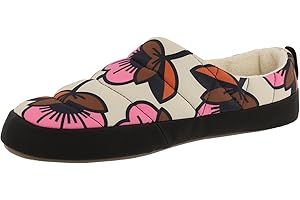 Regatta Womens Orla Kiely Slip On Warm Winter Padded Slippers Tent Mule
