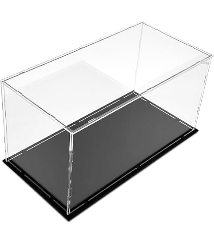Lot De 3 Boîtes Vitrine Pour Modèle 1/18 - Socle Blanc - Fabrication Française Neuve