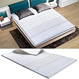 ProBache - Surmatelas mousse mémoire de forme 7 zones 140X190 cm