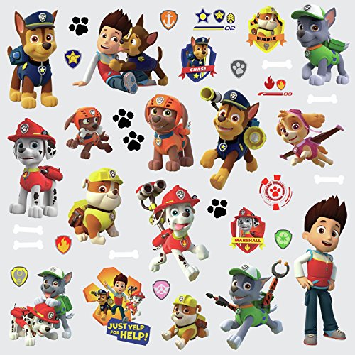 York Fitness RoomMates RMK2640SCS Wandaufkleber, Motiv Paw Patrol - 2